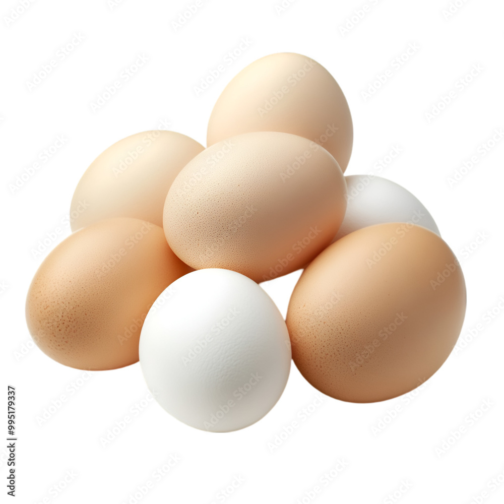 A basket of eggs PNG cutout on white and transparent background. A basket of eggs PNG cutout on white and transparent background.