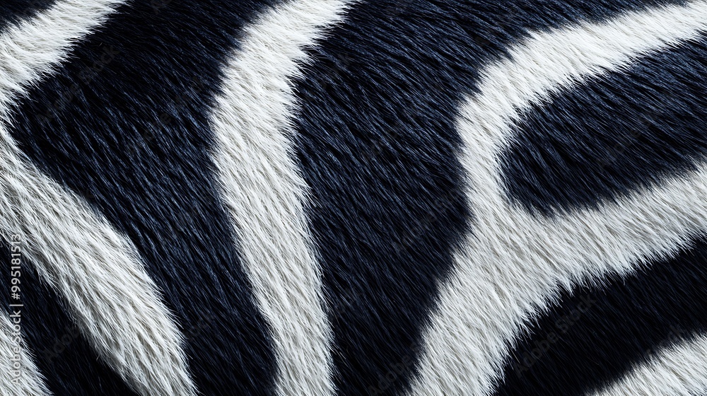 Close-up of Zebra Stripes Close-up of Zebra Stripes