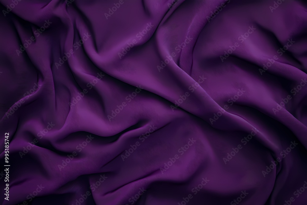 Obraz premium Deep Purple Fabric Texture Background