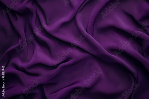 Deep Purple Fabric Texture Background