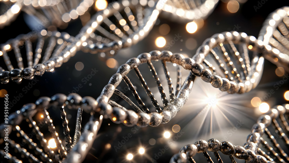 3D Close-Up of Glowing DNA Strands Symbolizing Human Rights, Health Equity, and Genetic Justice - Macro Shot for Health and Dignity Representation 3D Close-Up of Glowing DNA Strands Symbolizing Human Rights, Health Equity, and Genetic Justice - Macro Shot for Health and Dignity Representation