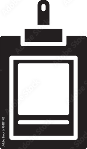 Business Card Glyph Icon