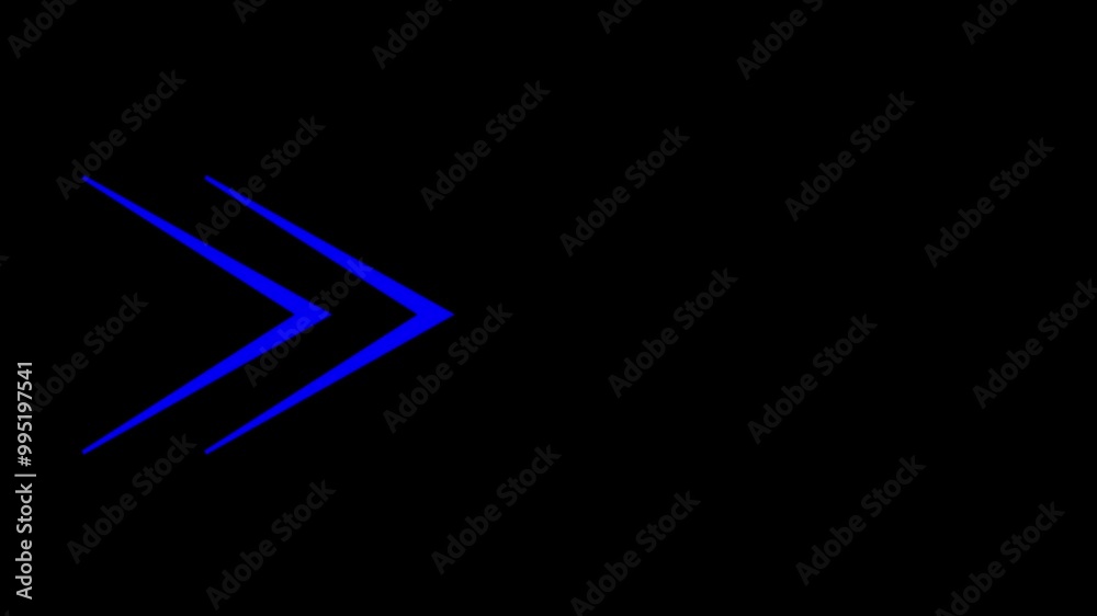 abstract directional left arrow icon or swipe up arrow signal animation 4k. abstract directional left arrow icon or swipe up arrow signal animation 4k.