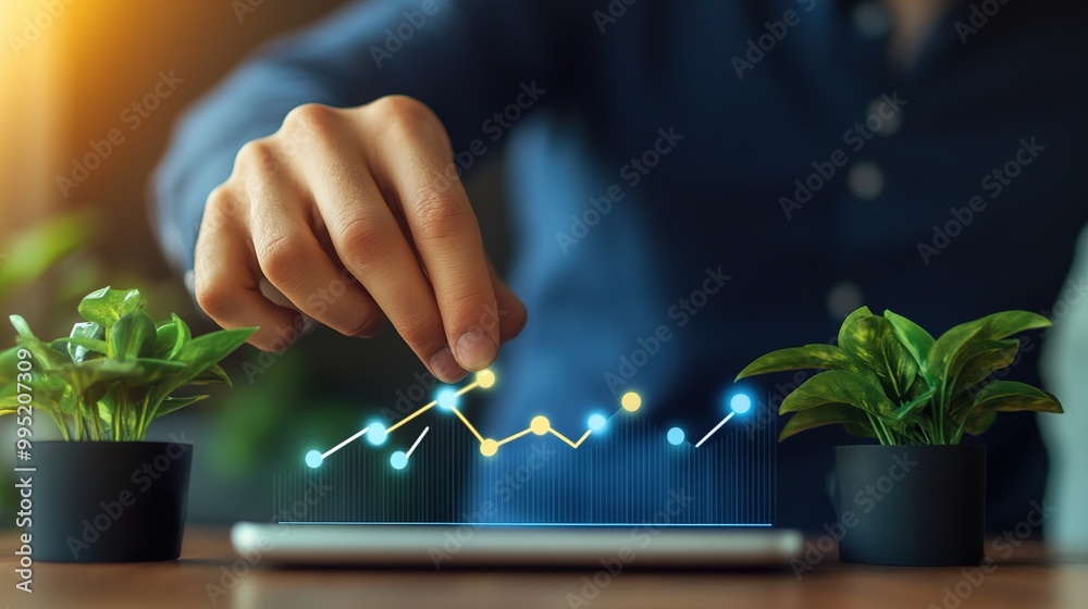 Hand Manipulating Data Visualization on Smartphone Hand Manipulating Data Visualization on Smartphone