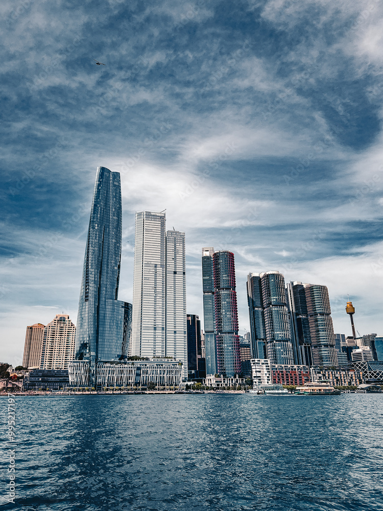 Fototapeta premium Sydney. Australia. Modern buildings, Barangaroo. City view