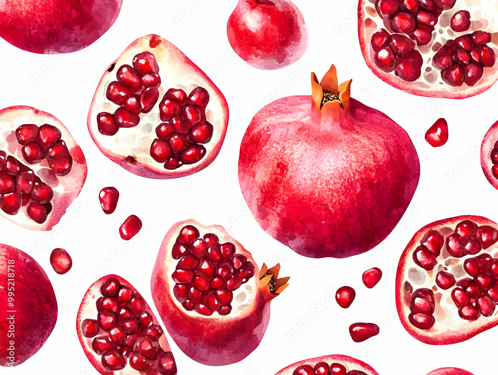 Minimalist Flat Pomegranate Seed Texture: Close-Up Illustration on Neutral Background with Copy Space for Smart Business Applications Minimalist Flat Pomegranate Seed Texture: Close-Up Illustration on Neutral Background with Copy Space for Smart Business Applications