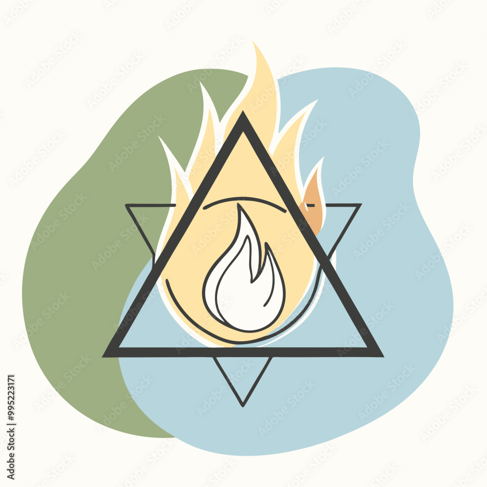 cybernetic cyberpunk fire symbol cybernetic cyberpunk fire symbol
