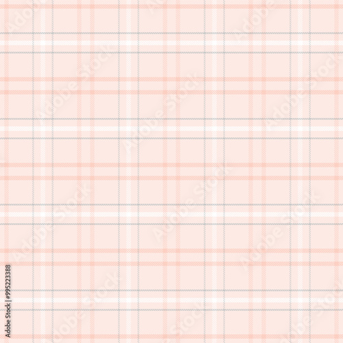 Classic tartan texture seamless pattern stock illustration. Pattern in brown, beige and turquoise colors