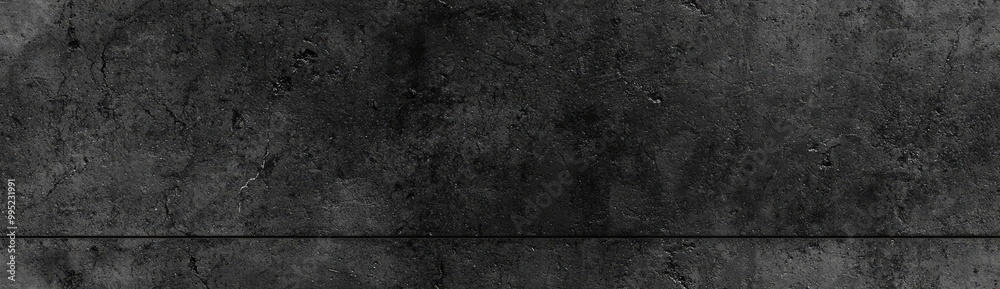 Naklejka premium Seamless of Close-up of dark grey concrete wall texture background , isolated on white background, , copy space for text,
