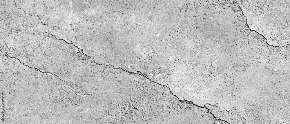 Obraz premium Seamless of concrete wall texture, natural gray concrete pattern, background with copy space , isolated on white background, , copy space for text,