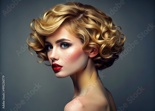 Discover the beauty of modern short hair with permanent waves, creating trendy hairstyles that transform your look and