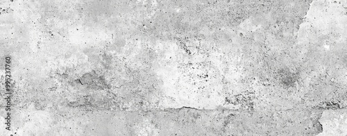 Panel kuchenny z motywem Seamless of Panorama of White grey concrete texture