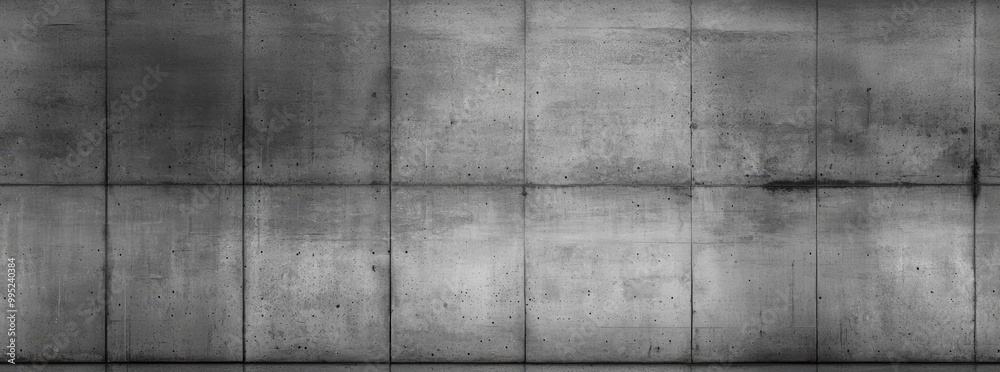 Fototapeta premium Seamless of Wide concrete background wall texture for composing , isolated on white background, , copy space for text,