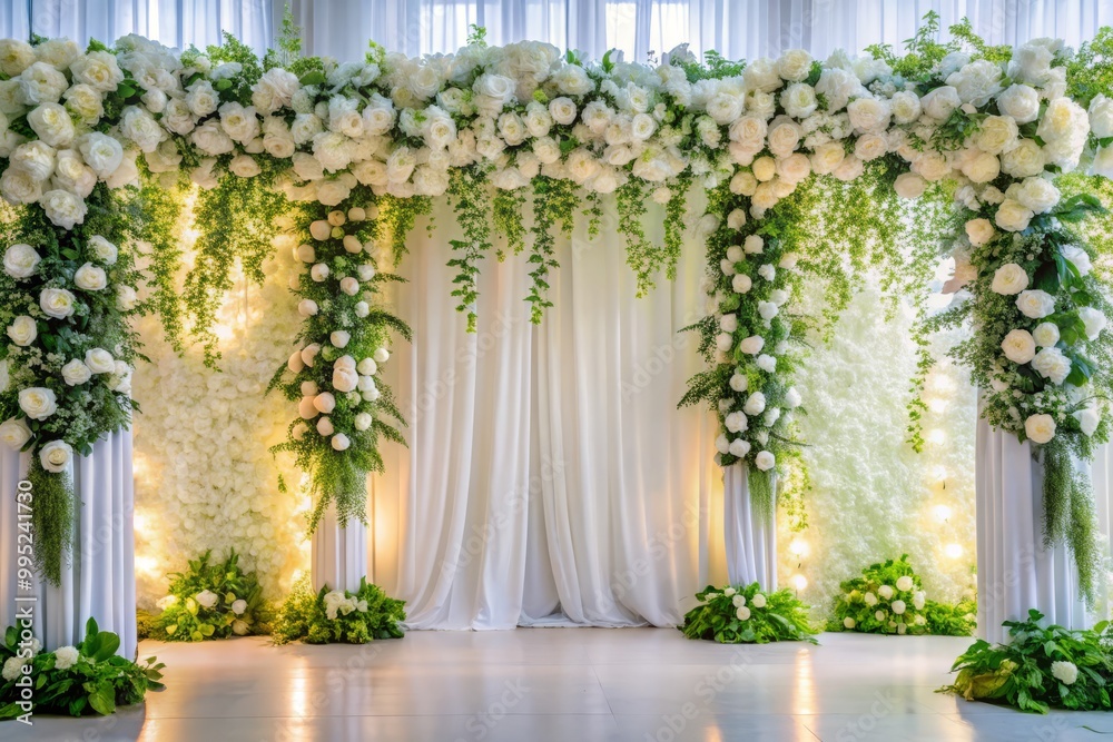 Elegant White Wedding Background with Soft Textures for Romantic Celebrations and Invitations Designs Elegant White Wedding Background with Soft Textures for Romantic Celebrations and Invitations Designs