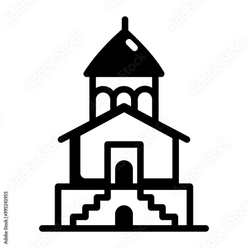 A sketchy icon of noravank 
