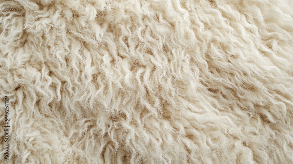 Close up of goat wool texture for background Close up of goat wool texture for background