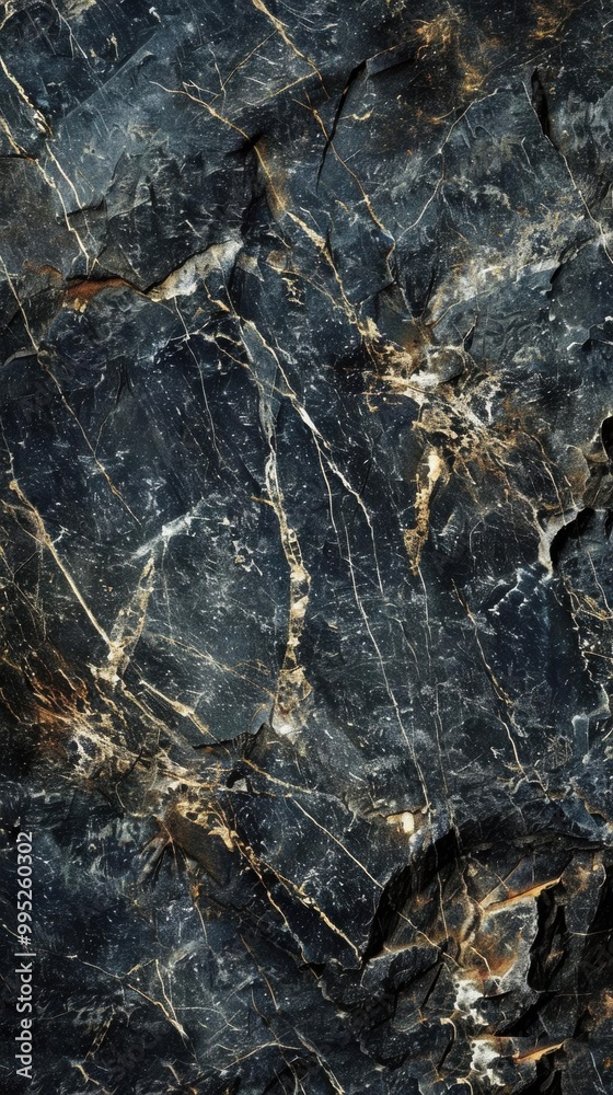 Luxe Reflections. Polished, shiny, and gleaming surface, granite texture concept
