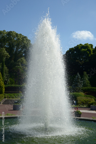 公園の噴水