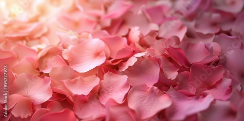 Serene Beauty. Soft, velvety, and fragrant flower petals, highlighting plant texture concept