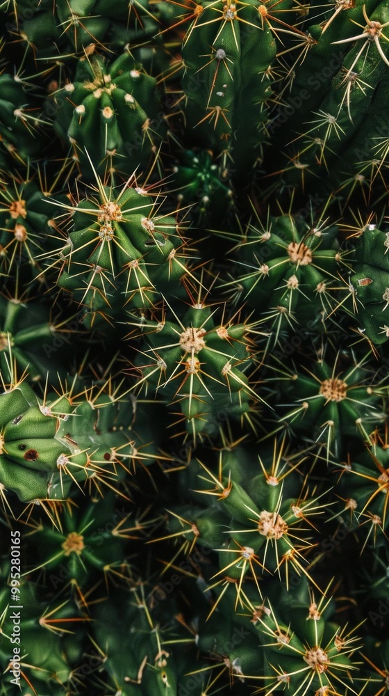 Nature's Defense. Spiky, prickly, and sharp leaves, plant texture concept Nature's Defense. Spiky, prickly, and sharp leaves, plant texture concept