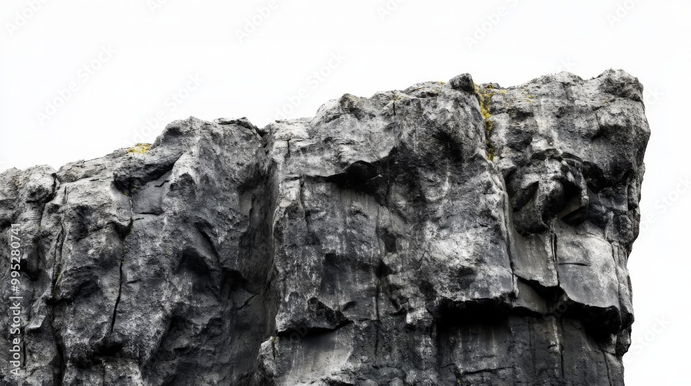 Fototapeta premium natural landscape featuring an ancient rocky and cliff.