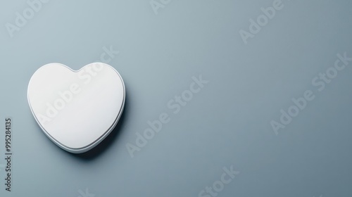 Compact pacemaker with a streamlined, wireless design for heart monitoring, heart health, medical device innovation photo