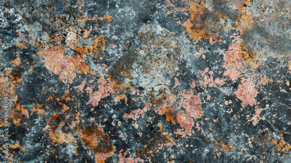 Vibrant Granite Abstract. Varied, colorful, and visually appealing granite texture Vibrant Granite Abstract. Varied, colorful, and visually appealing granite texture
