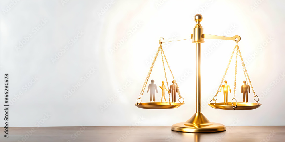 Flat Glowing Digital Scales of Justice with Human Rights Symbols - Balance and Fairness Concept on Human Rights Day in Vibrant Abstract Color Swirl Flat Glowing Digital Scales of Justice with Human Rights Symbols - Balance and Fairness Concept on Human Rights Day in Vibrant Abstract Color Swirl