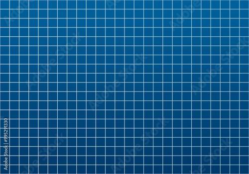 Cuadrícula de trazo azul sobre degradado azul oscuro