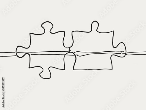 One-Line Puzzle Piece: Embracing the Enigma in Simplicity