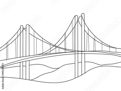 One-Line Bridge: A Minimalist Representation of Connection and Overcoming Gaps