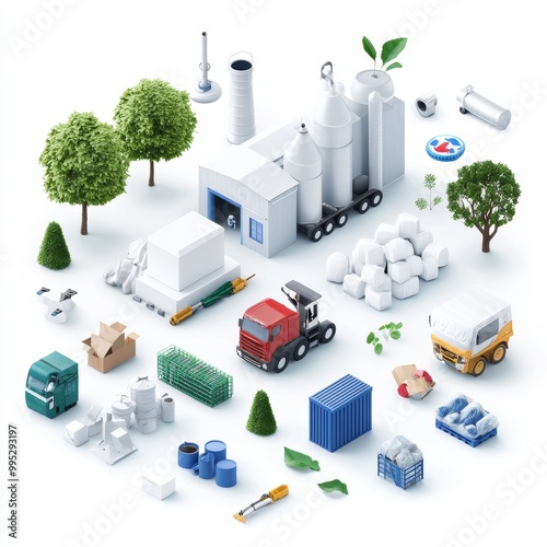 Industrial Production and Sustainable Materials Overview