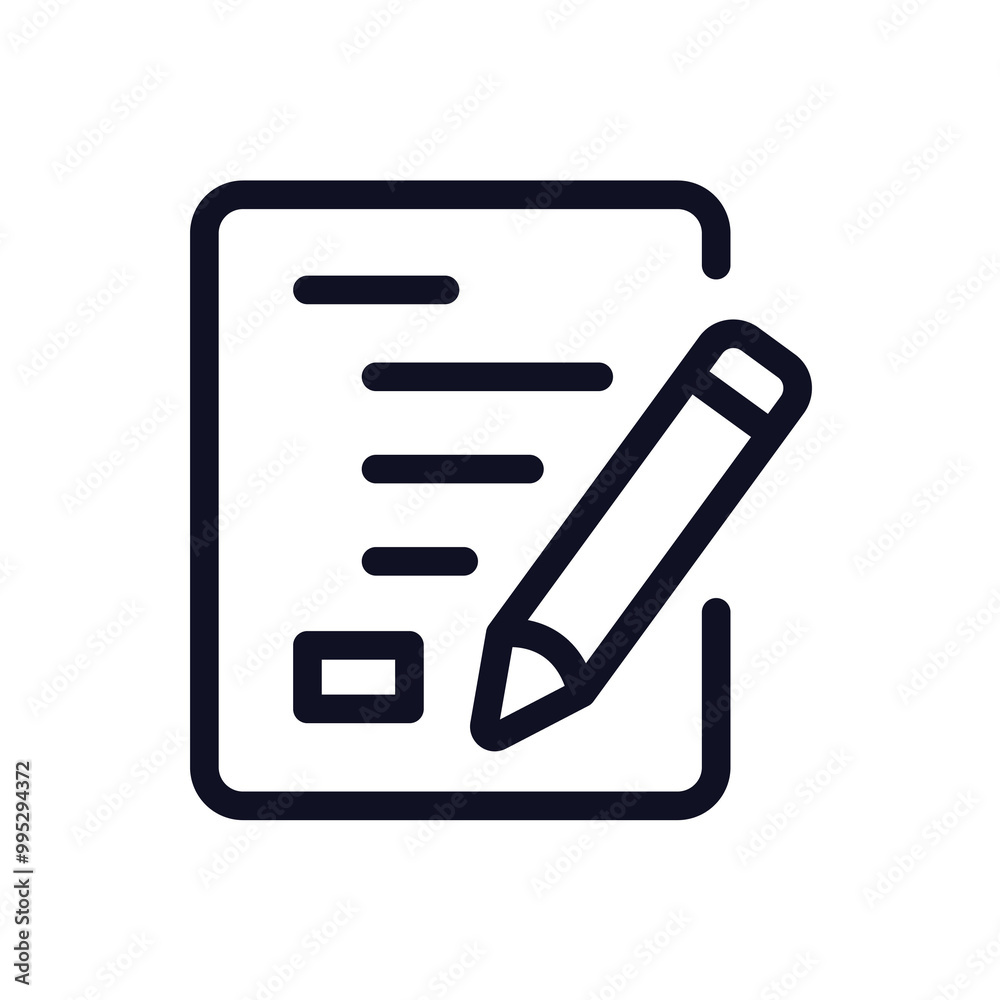 School & Student Icon Outline Style School & Student Icon Outline Style