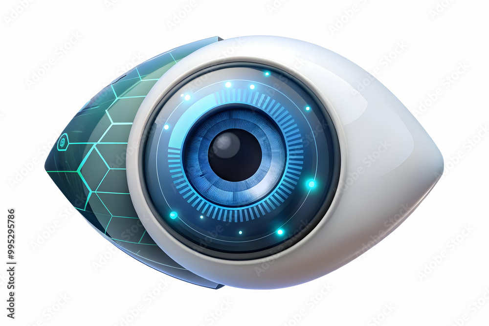 Futuristic Macro Shot of a Glowing Eye Symbolizing Human Dignity and Right to See for Human Rights Day | Detailed Flat Vector Illustration Futuristic Macro Shot of a Glowing Eye Symbolizing Human Dignity and Right to See for Human Rights Day | Detailed Flat Vector Illustration