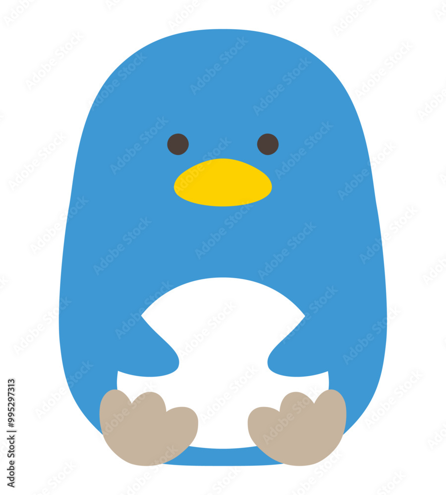 かわいいペンギンのベクターイラスト かわいいペンギンのベクターイラスト