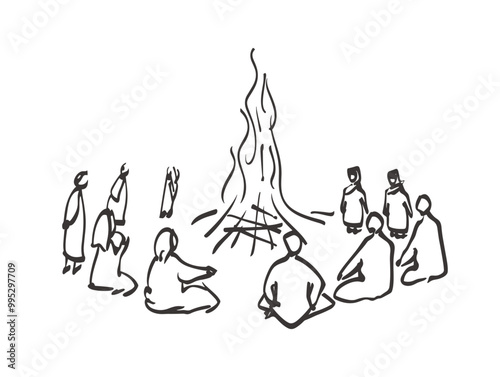 Storytelling Around the Campfire: A Journey Through Oral Tradition and Shared History