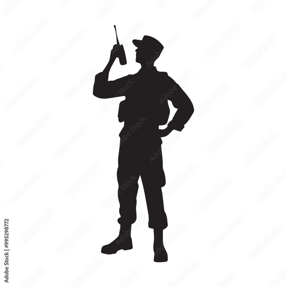 Soldier Silhouette Design, Military Vector illustration Soldier Silhouette Design, Military Vector illustration