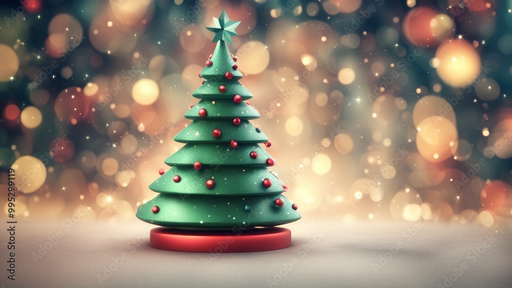christmas tree on the background christmas tree on the background