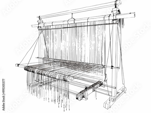 Modern Loom: A Fusion of Tradition and Innovation in Textile Art