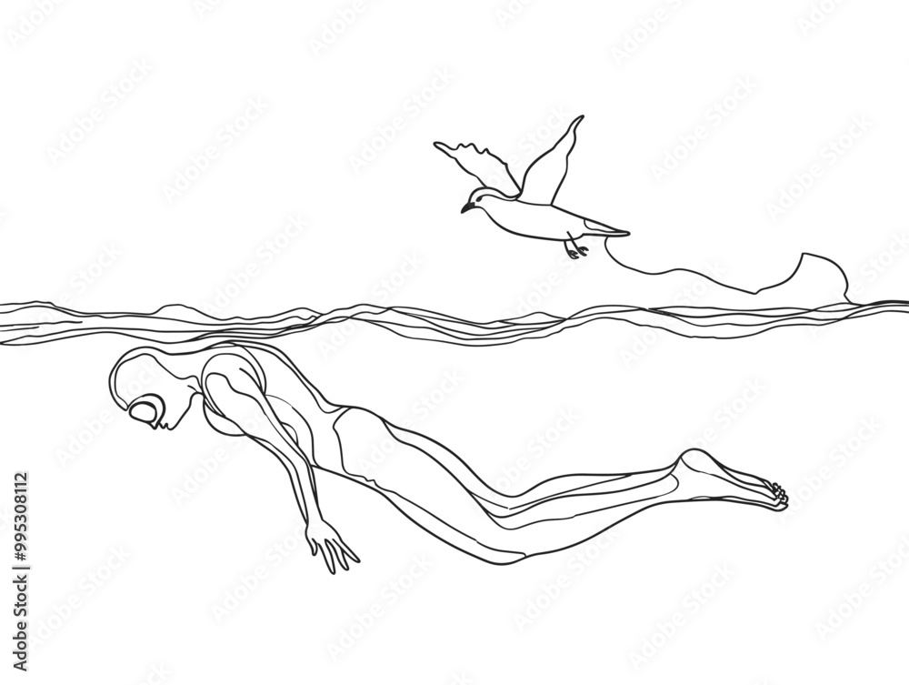 The Transformative Freedom of Swimming: From Water to Wings The Transformative Freedom of Swimming: From Water to Wings
