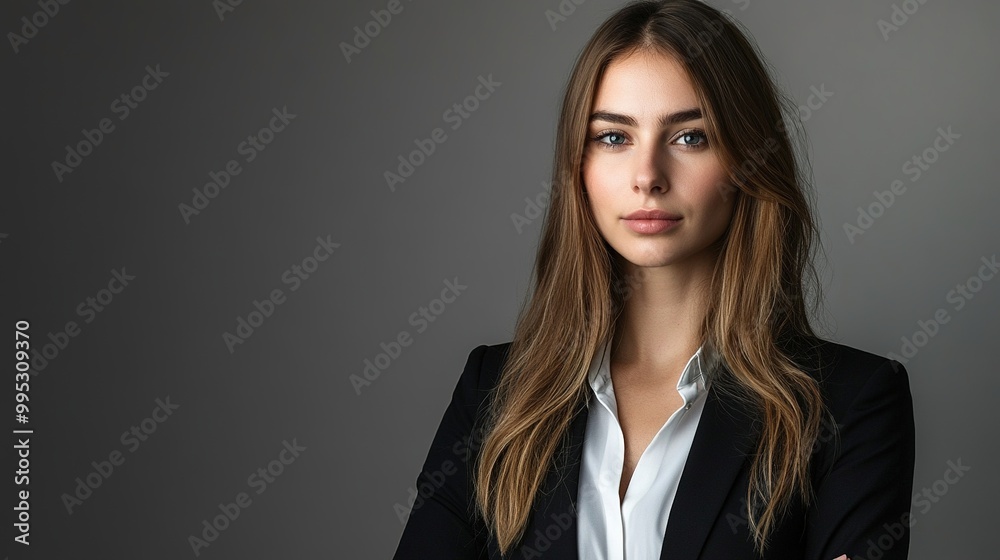 Professional Woman in a Modern Business Attire Professional Woman in a Modern Business Attire