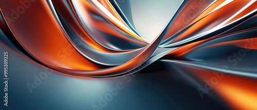 Abstract 3D background composition