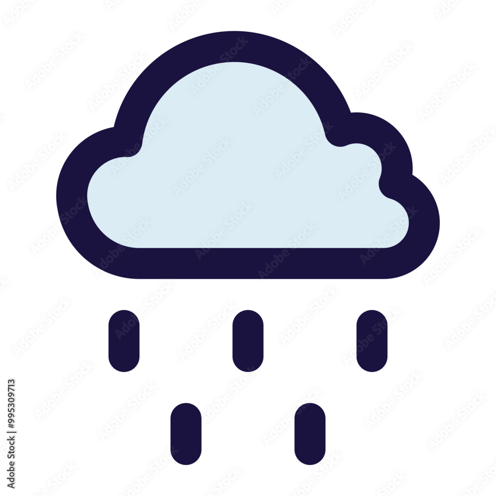 rain icon for illustration