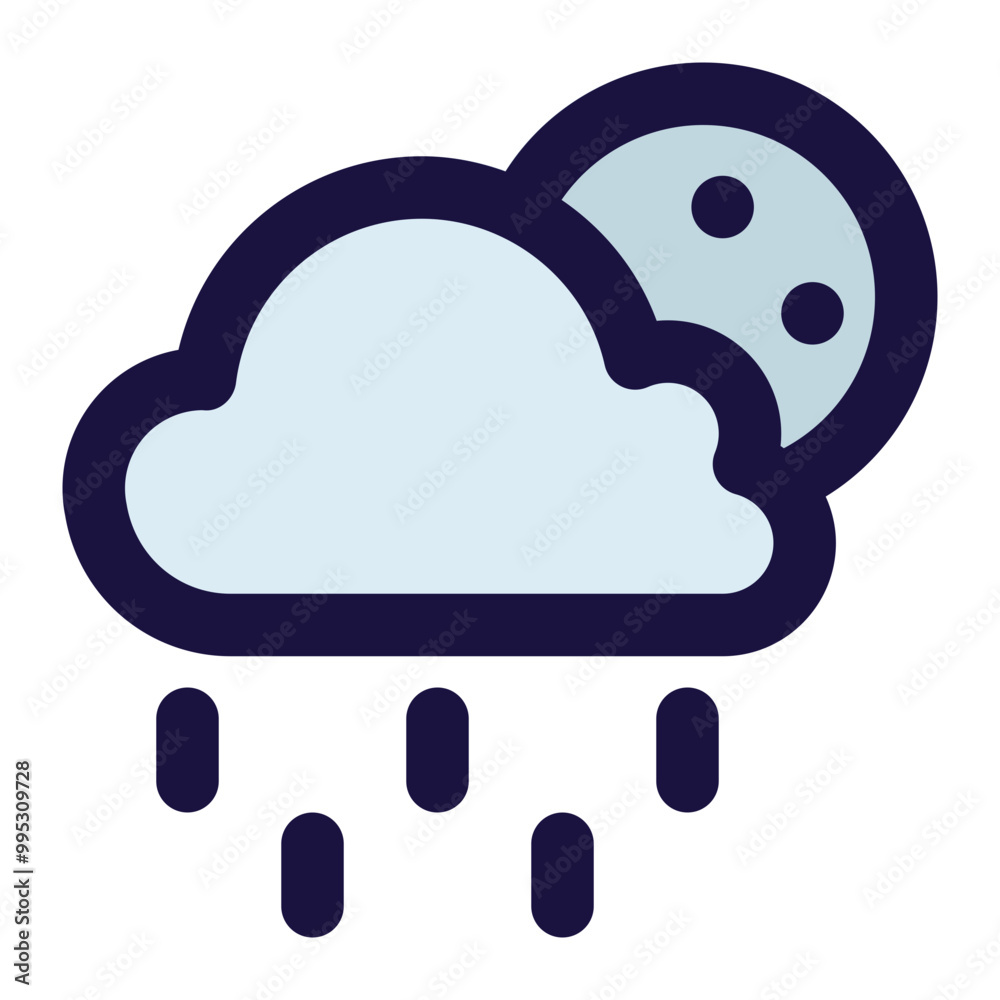 rain icon for illustration rain icon for illustration