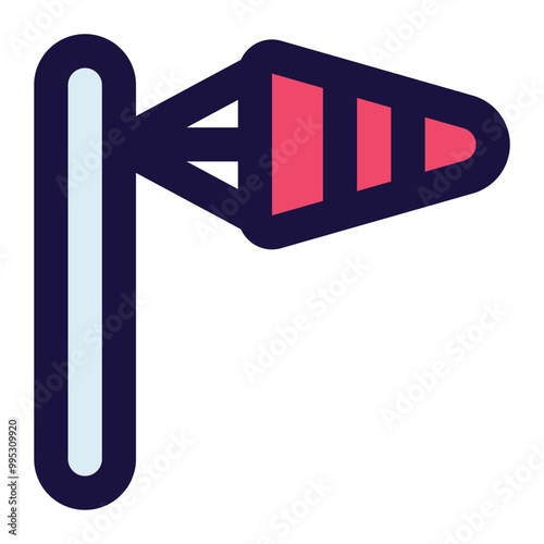 windsock icon for illustration