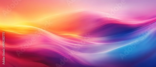 Wallpaper Mural Fantasy abstract backdrop for screensaver featuring trendy colors of the year Torontodigital.ca