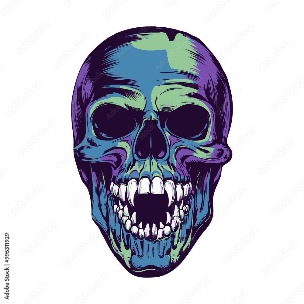 human skull vector and illustration human skull vector and illustration