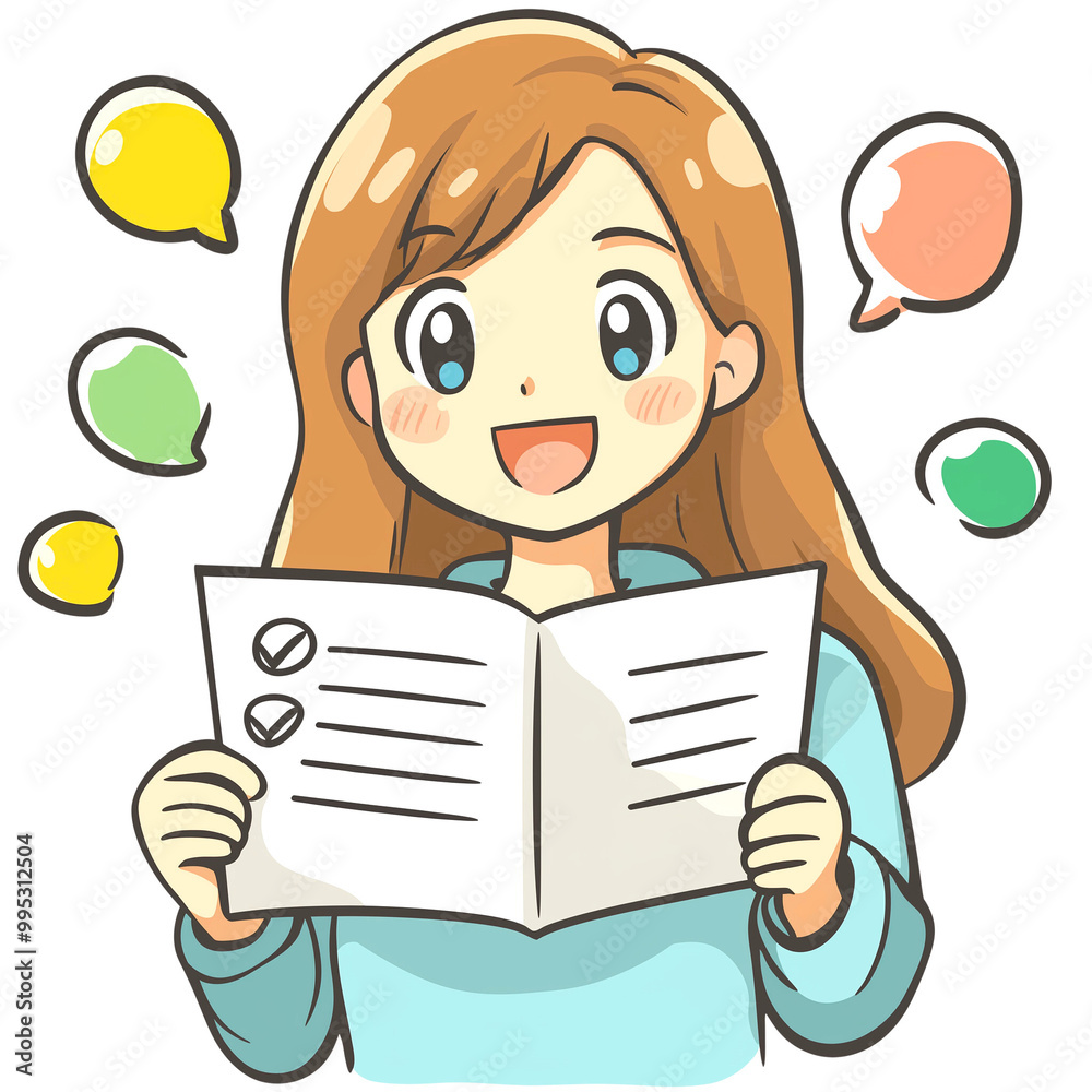 Language Proficiency Test Essentials on Transparent Background Language Proficiency Test Essentials on Transparent Background