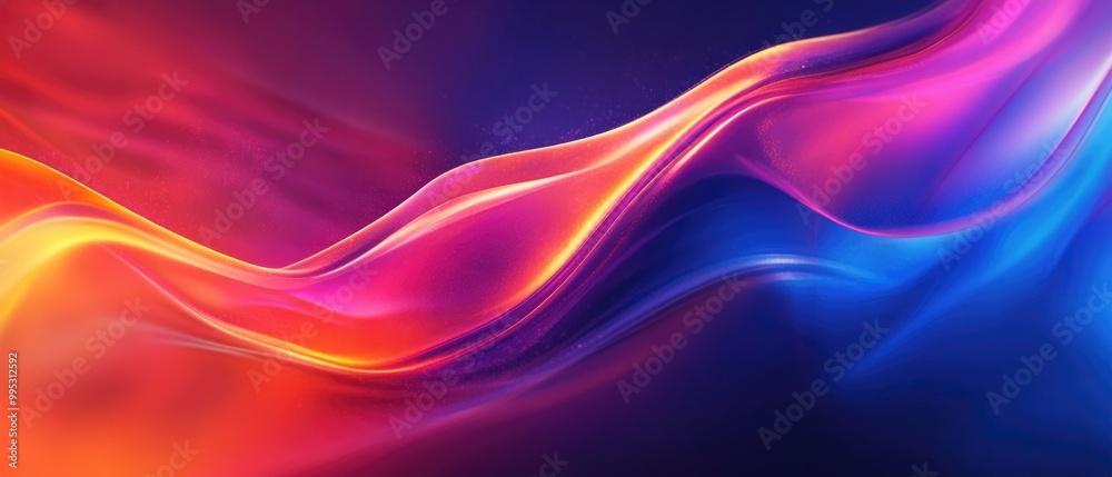 Vibrant abstract backdrop with a luminous aesthetic Vibrant abstract backdrop with a luminous aesthetic
