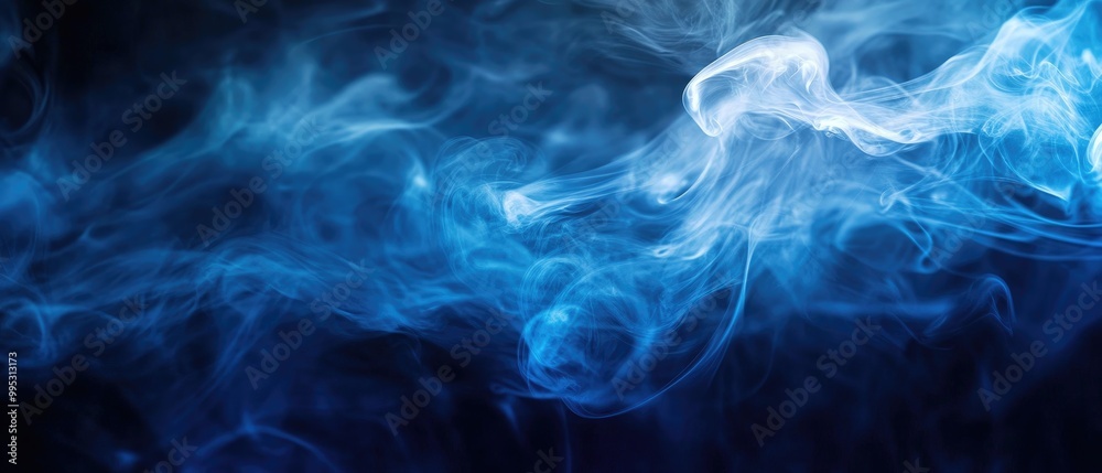 Abstract blurred smoke backdrop suitable for wallpaper and diverse design purposes Features shades of dark blue blue gray and electric blue Abstract blurred smoke backdrop suitable for wallpaper and diverse design purposes Features shades of dark blue blue gray and electric blue